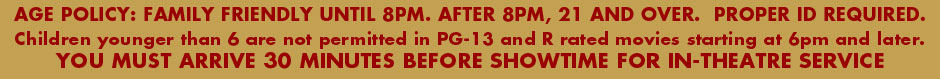 Peninsula Town Center Age Policy