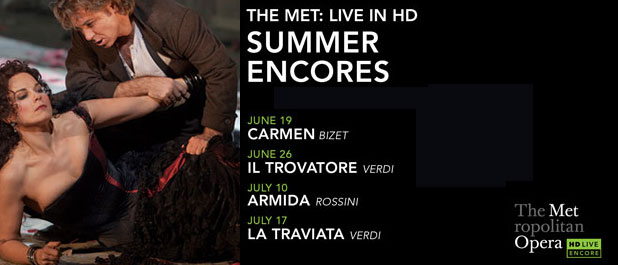 The Met: Live In HD Summer Encores